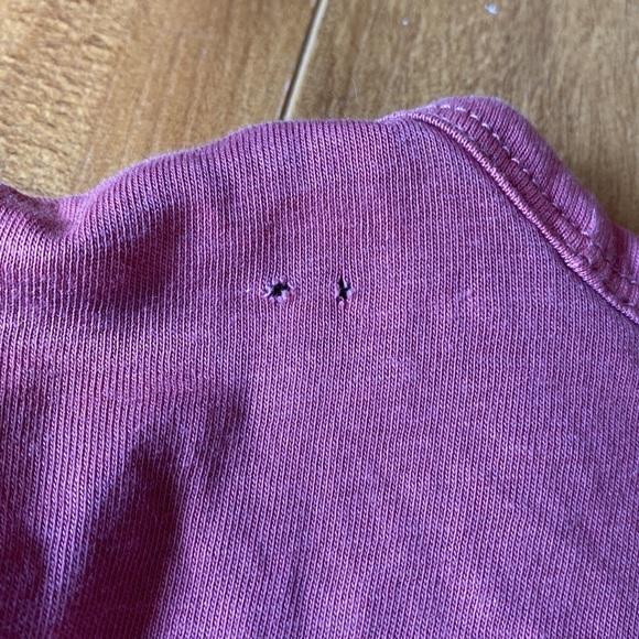 Tommy Jeans vintage style cropped long sleeve size L - Picture 5 of 6